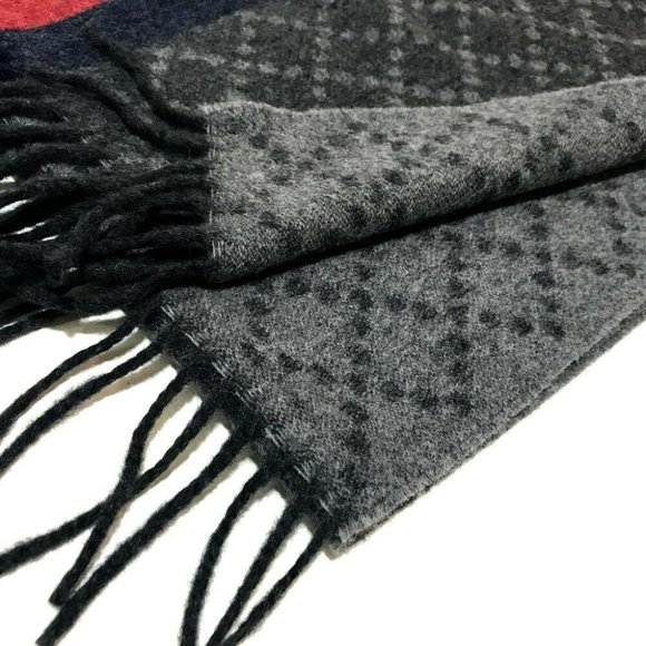 GUCCI Sherry line Scarf Gray - Picture 3 of 7